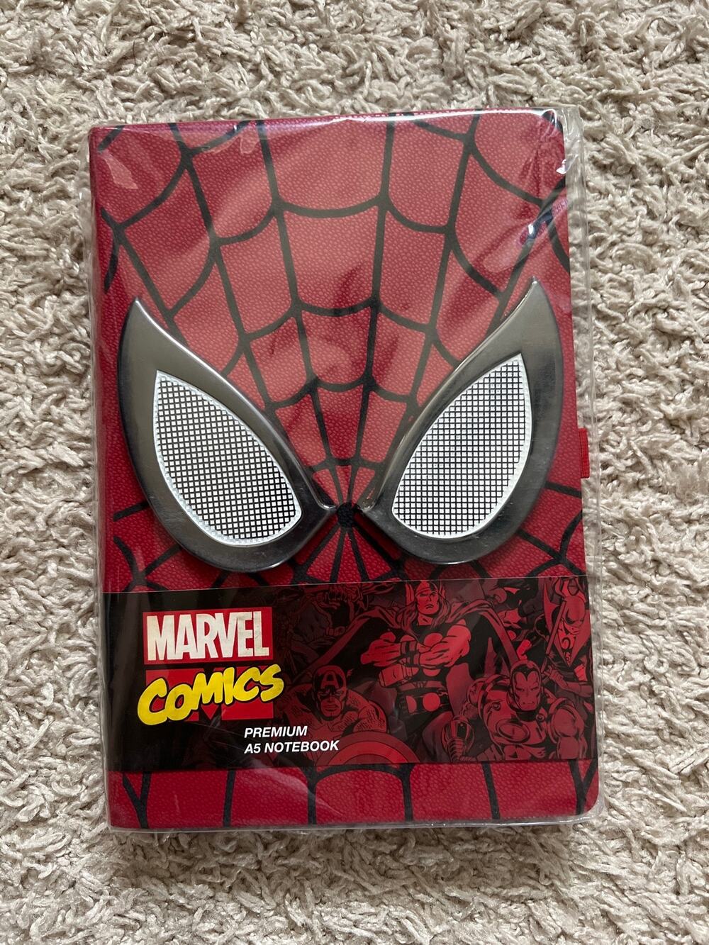 Spider-Man Premium A5 Notebook - Marvel Comics - Brand New Sealed